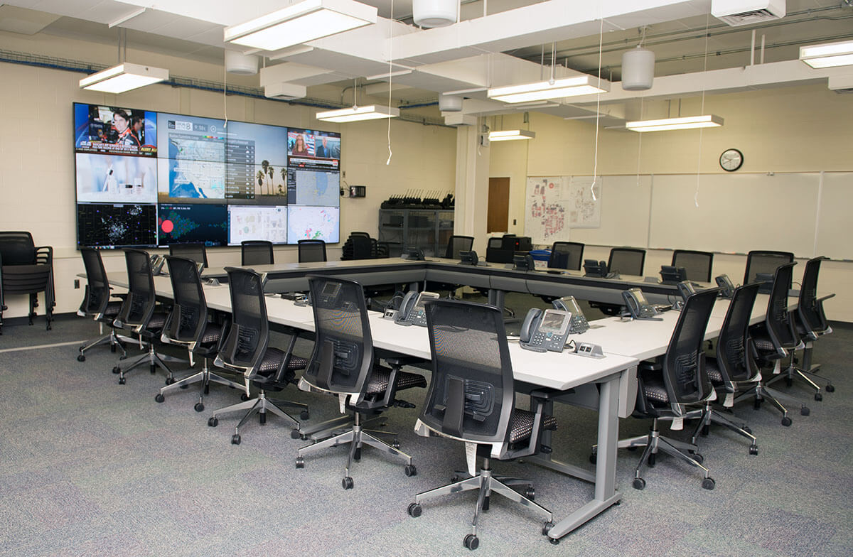 Emergency Operations Center Campus Safety and Security Illinois State