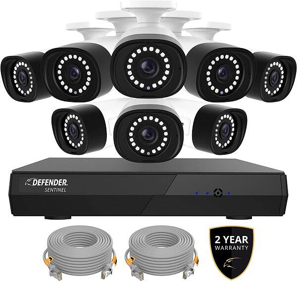 Defender Sentinel 4K PoE Security Camera System Review | SecurityBros