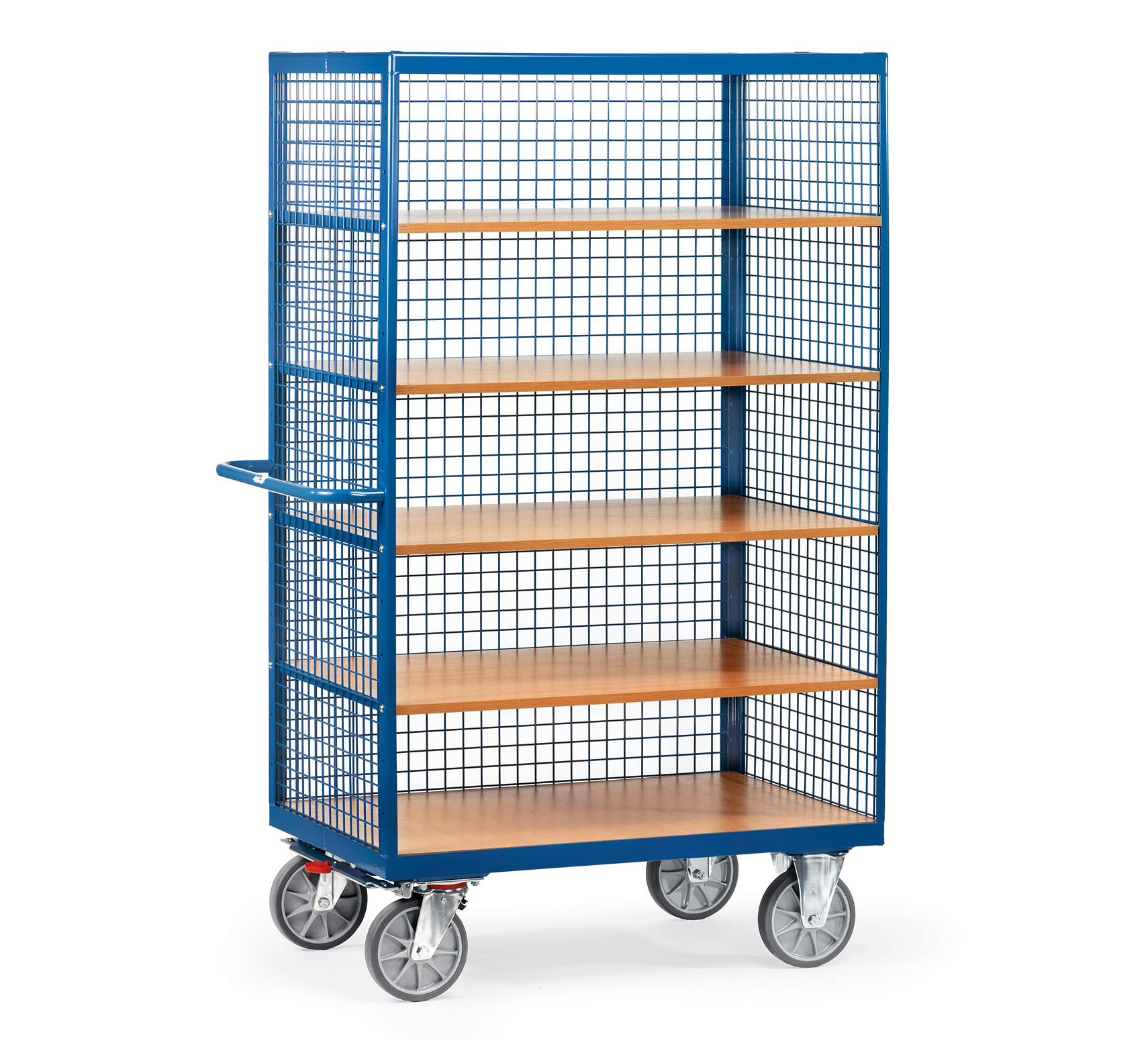 SCD3393 BOX CART 5 shelves 1200 x 780 x 1792 Security Cages Direct