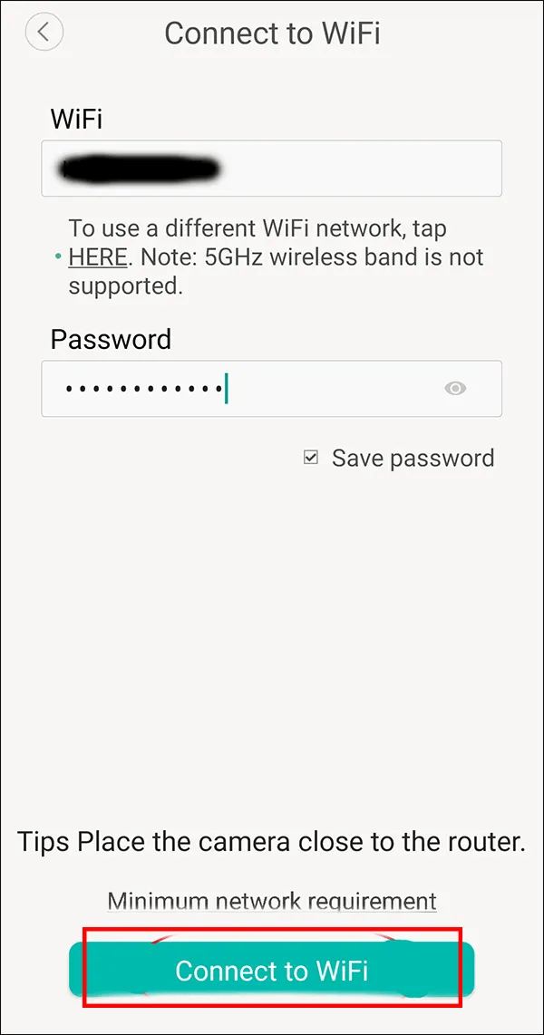 Yi camera Problems with setup and pairing camera —