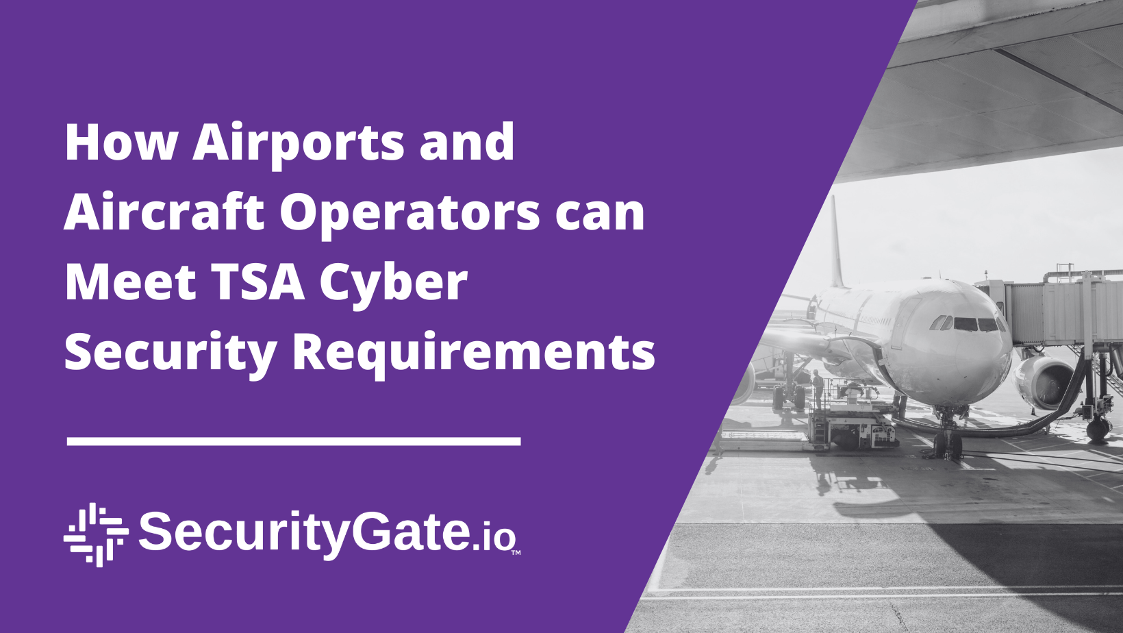 How Airports and Aircraft Operators can Meet TSA Cyber Security Requirements SecurityGate.io
