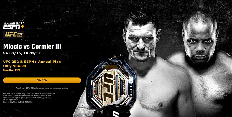 How to Watch UFC Live Stream From Anywhere