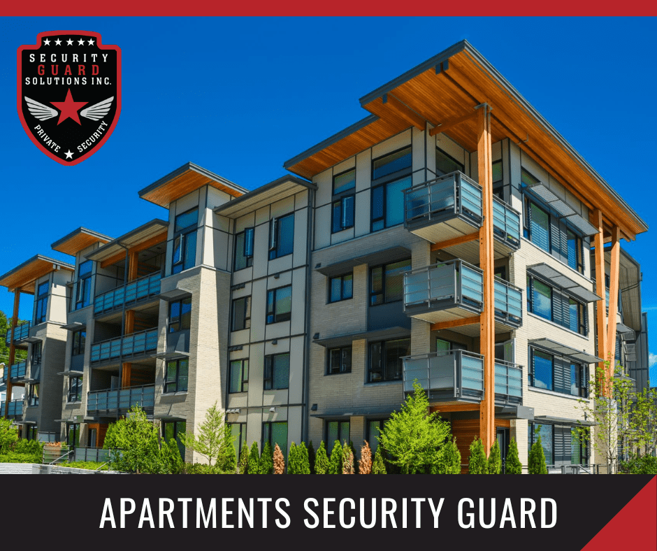 Apartment Security Guards in California for Apartment Safety