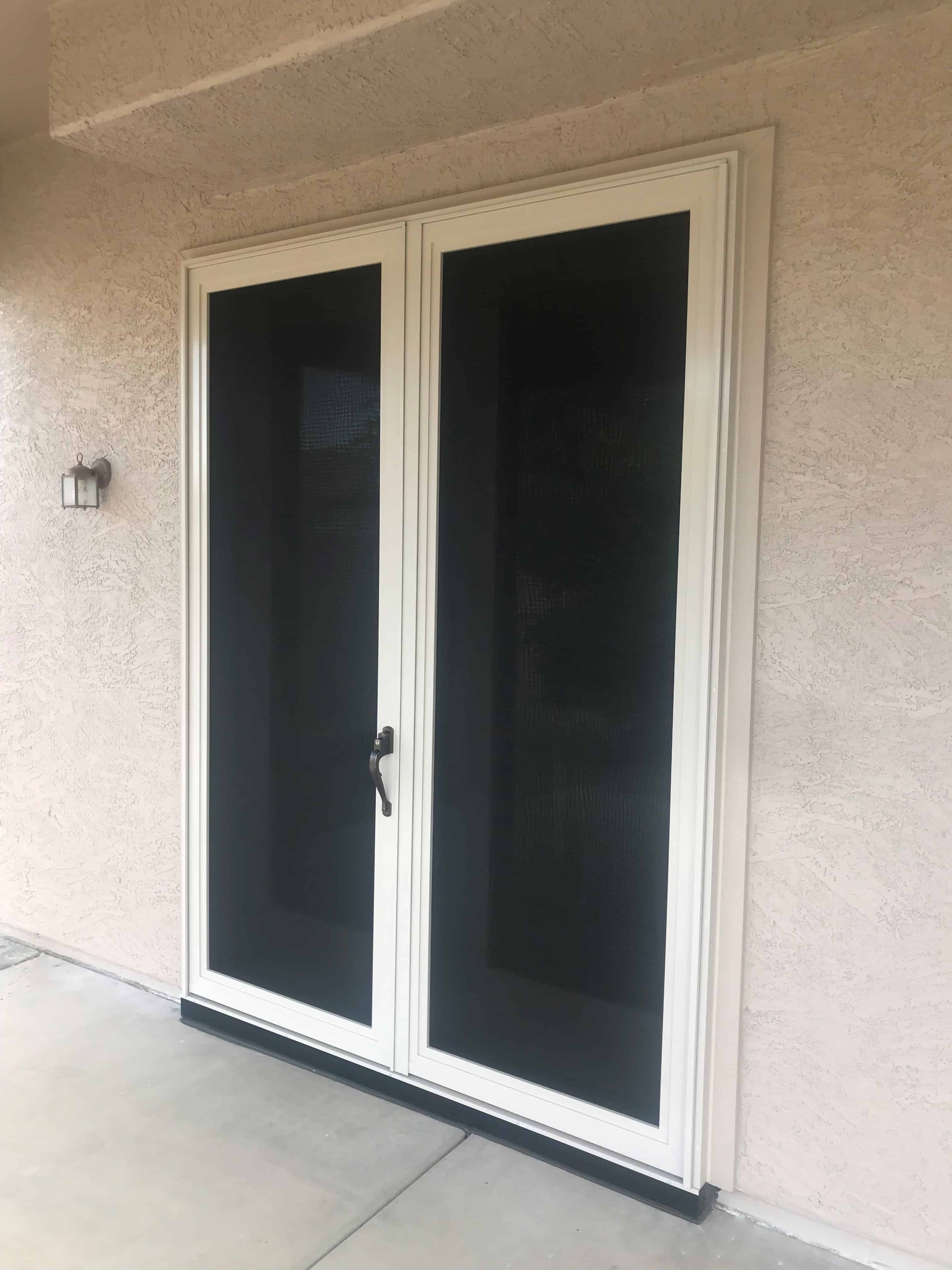 French Doors Security Screen Masters Texas