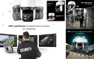 Idis PTZ cameras with AI-powered auto-tracking | Security Update