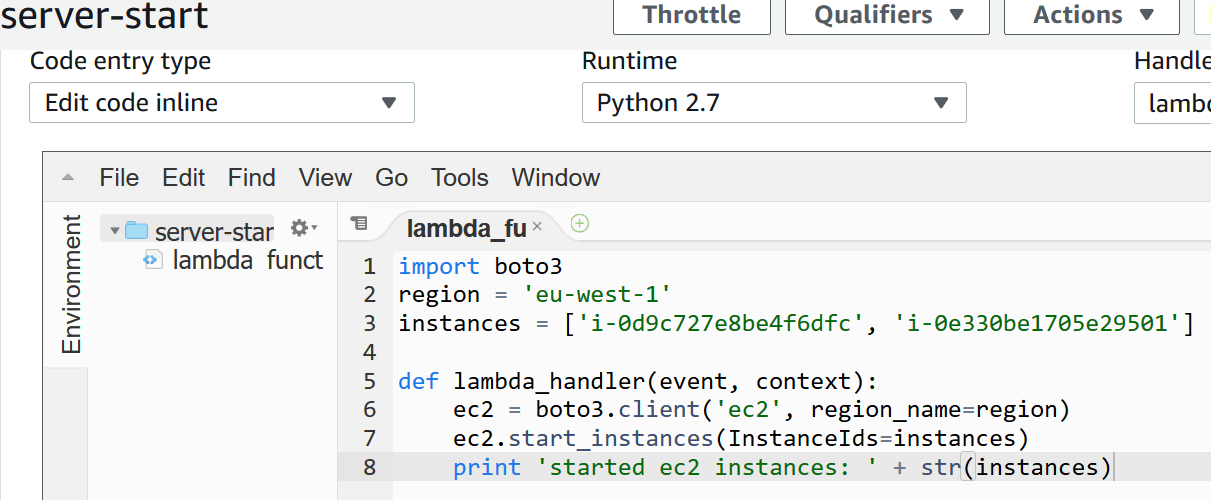 How to Schedule AWS EC2 Start and stop time using Lambda and Cloudwatch securitywing