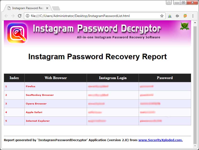 InstagramPasswordDecryptor
