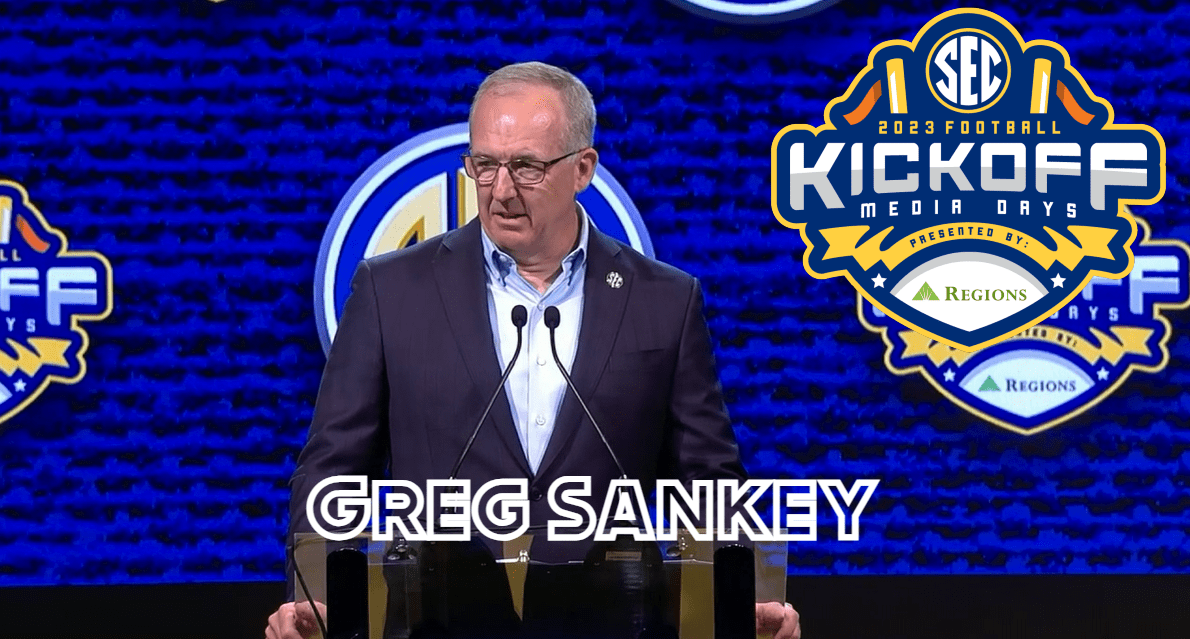 Everything SEC Commissioner Greg Sankey said at 2023 SEC Media Days