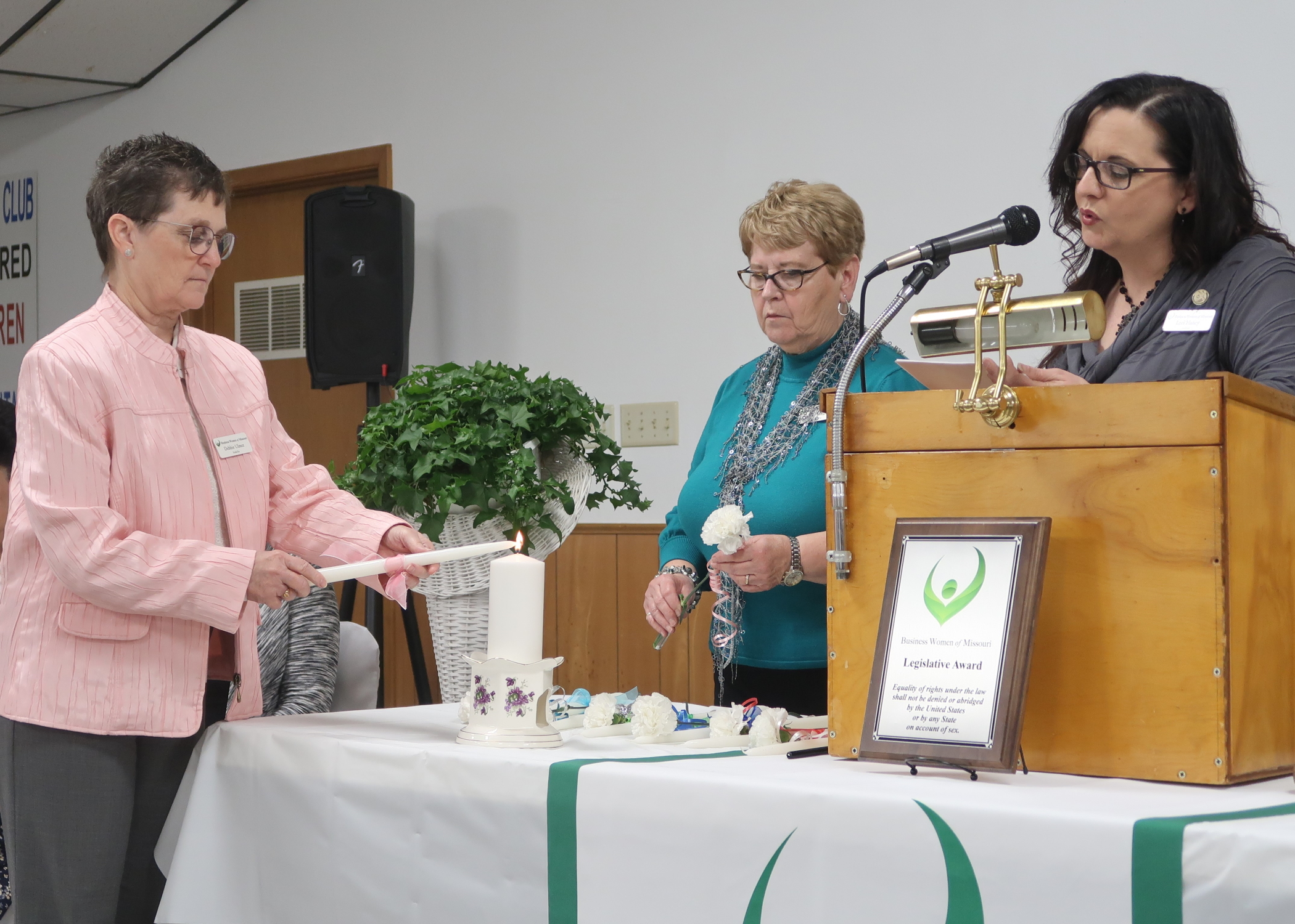 May 5, 2022, Installation of Officers Sedalia Business Women of Missouri