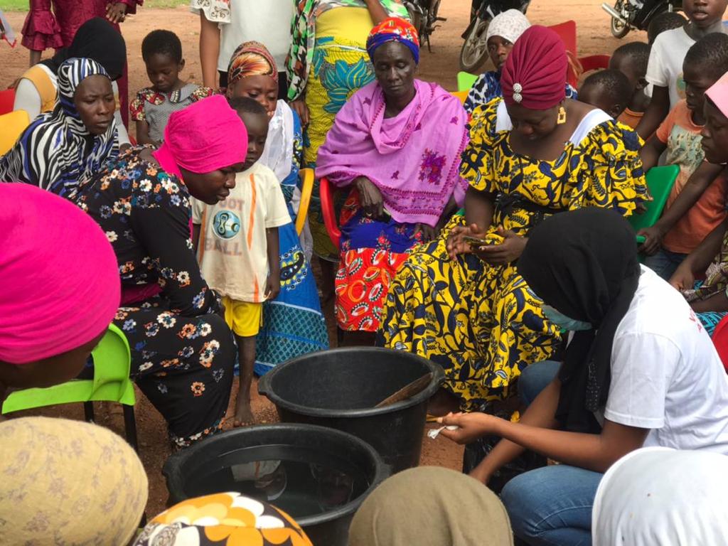 SEDARVPGhana in collaboration with RRC Empowers Kpanvo Women in Soap