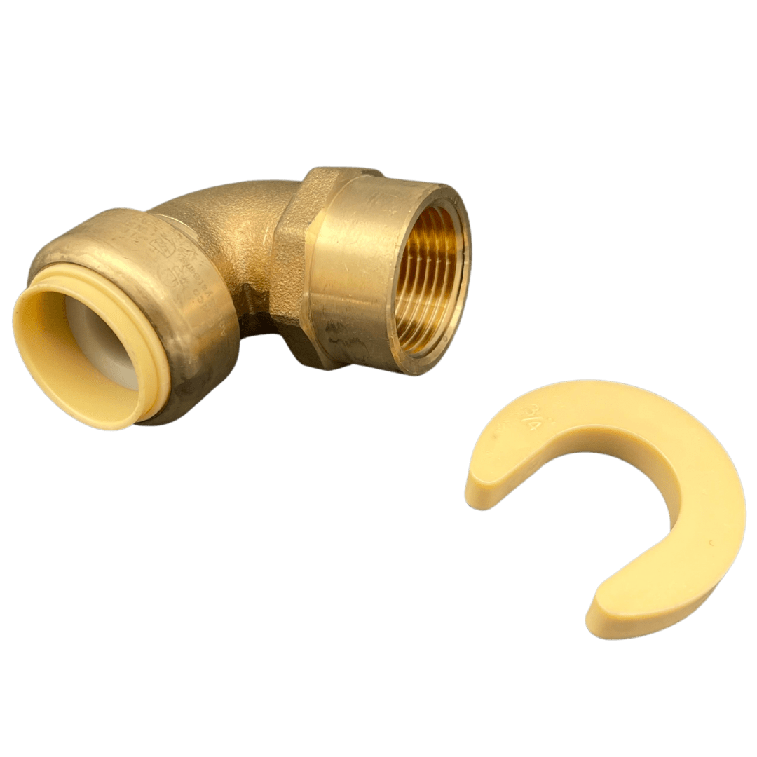 1/2″ QUICKCONNECT x 1/2″ FIP DZR BRASS ELBOW Sedco Corp.