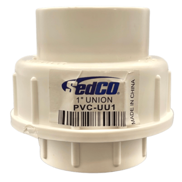 1″ PVC SLIP JOINT X SLIP JOINT UNION Sedco Corp.