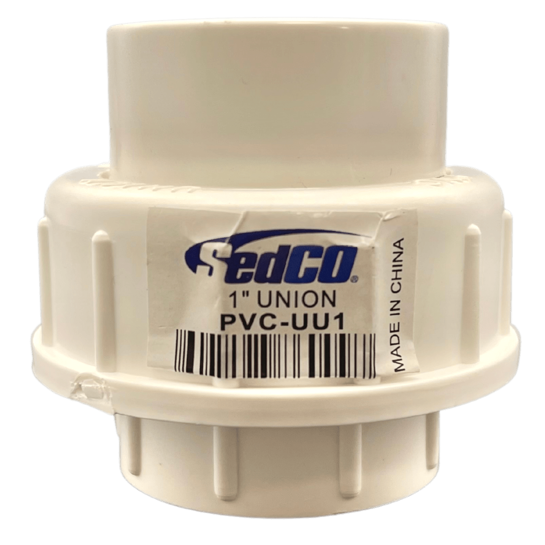 1″ PVC SLIP JOINT X SLIP JOINT UNION Sedco Corp.