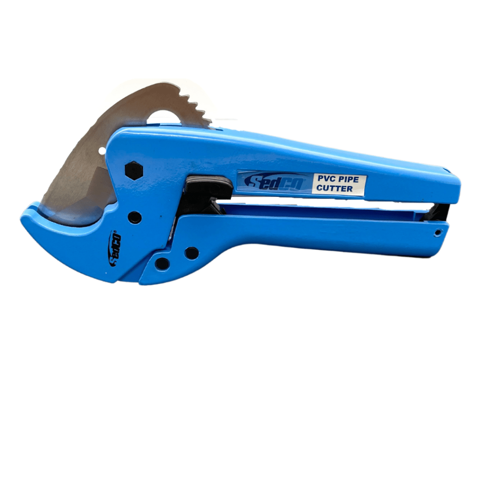 EXTRA LEVERAGE HEAVY DUTY PVC TUBE CUTTER Sedco Corp.