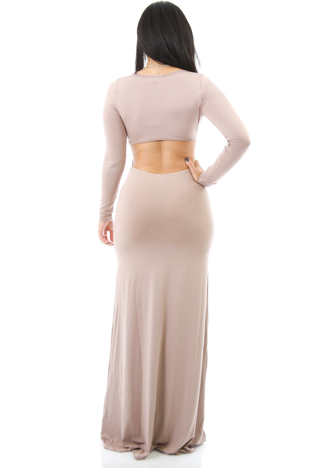 Criss Cross Front Maxi Dress