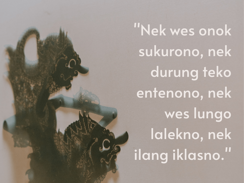 40 KataKata Bijak Bahasa Jawa Tentang Sabar dan Ikhlas, Bikin Legowo!