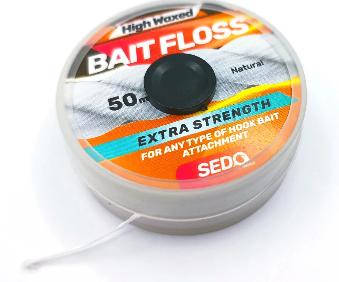 High Waxed Bait Floss 50m SEDO Intelligent Fishing Tackle