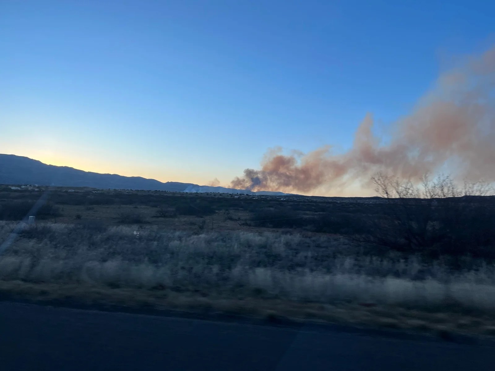 Fire Near Cottonwood/Clarkdale