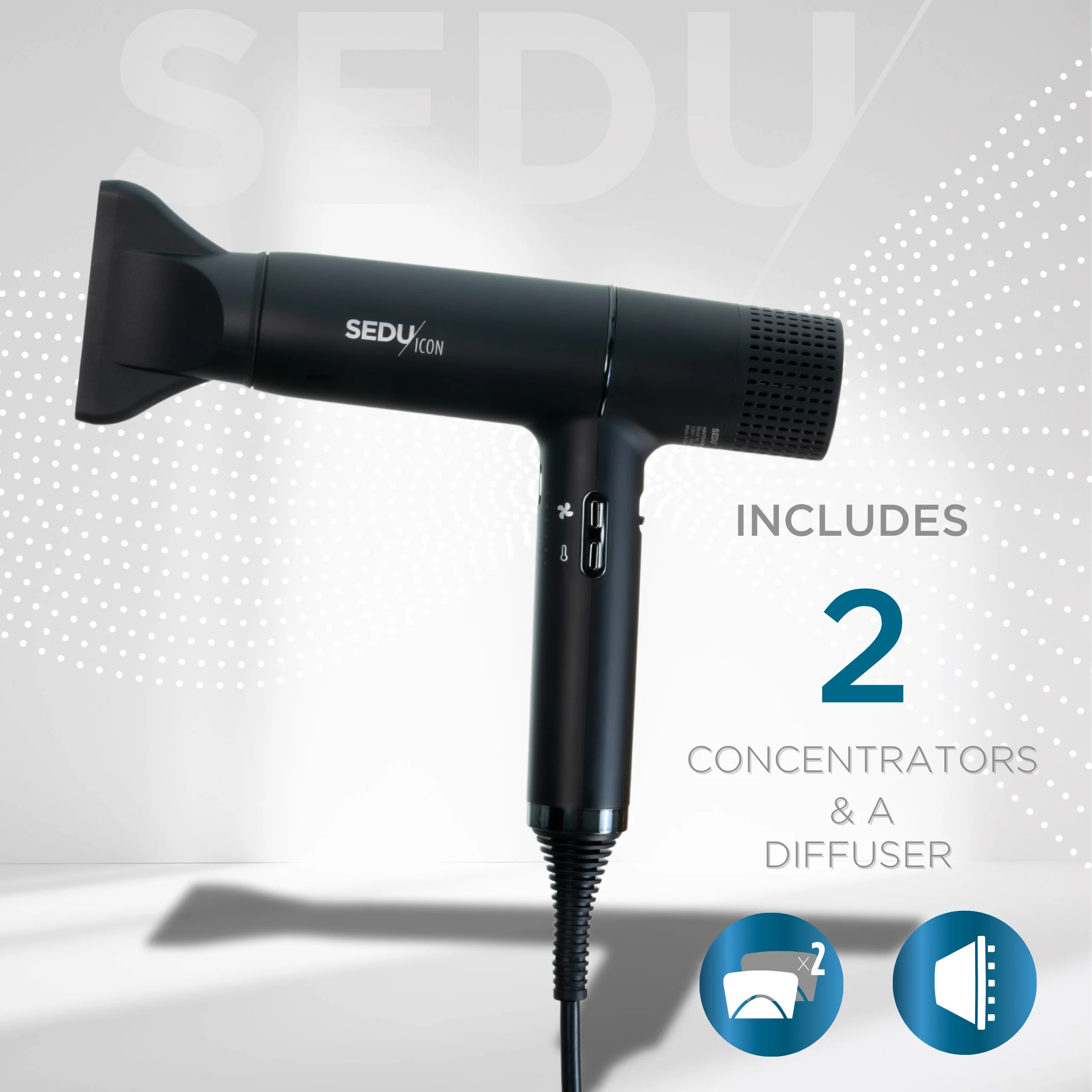 ICON V2 Professional Hair Dryer SEDU/