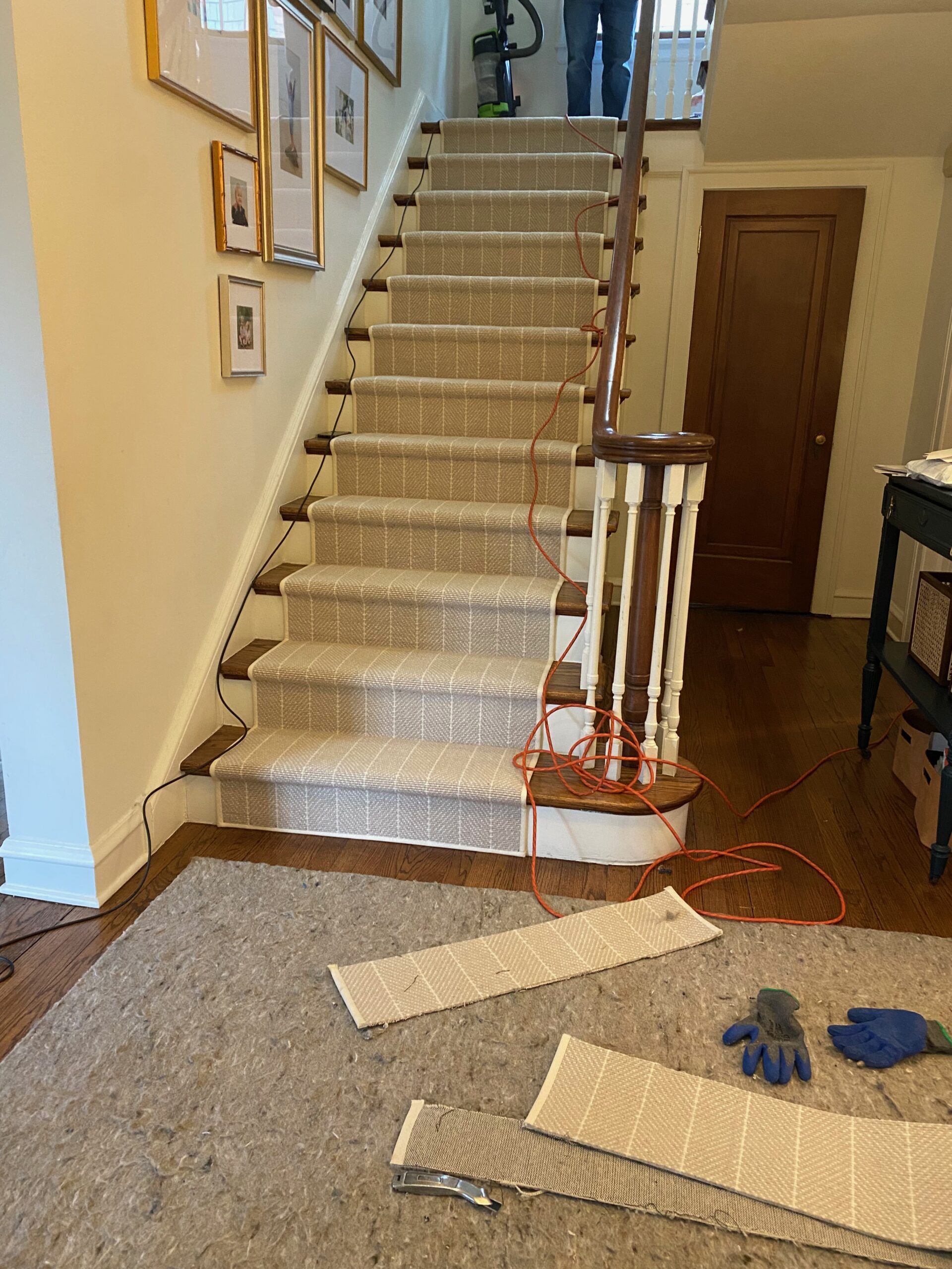 Stair Runner Before and After See (Anna) Jane.