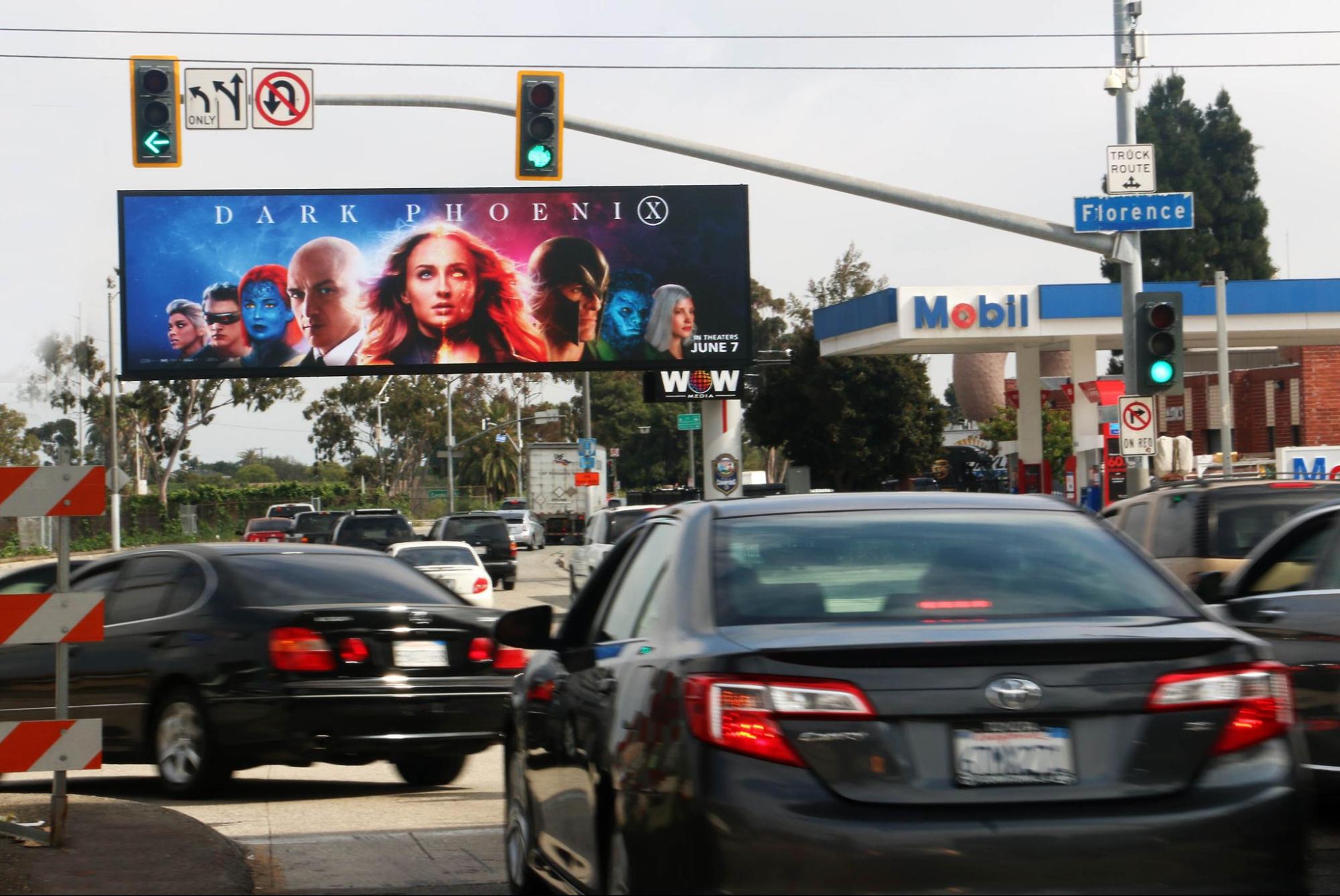 Book digital billboards in Los Angeles best locations in town