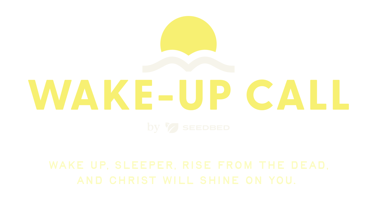 The Gospels WakeUp Call Journal Seedbed