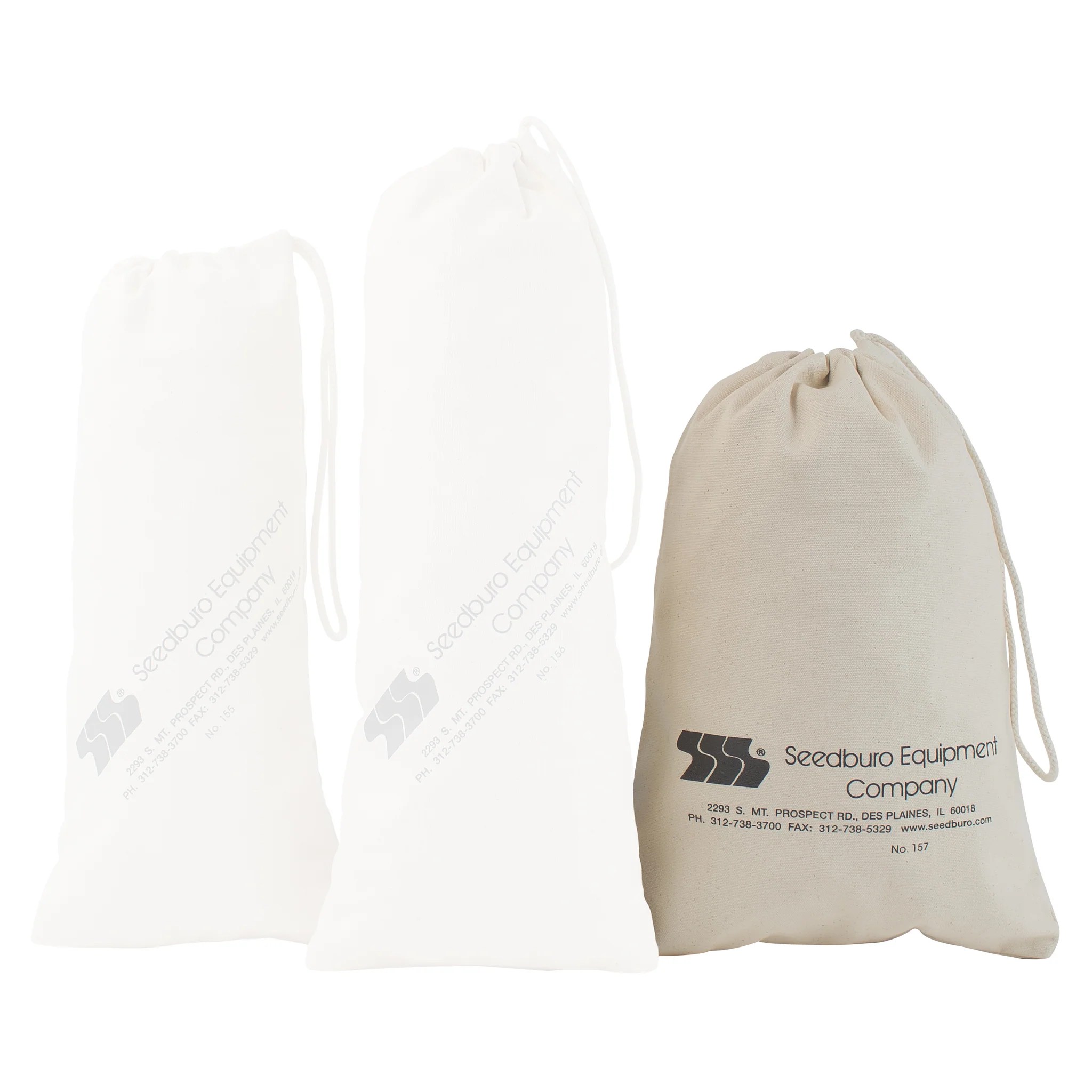 Canvas Grain Sample Bags 152; 155; 156; 157