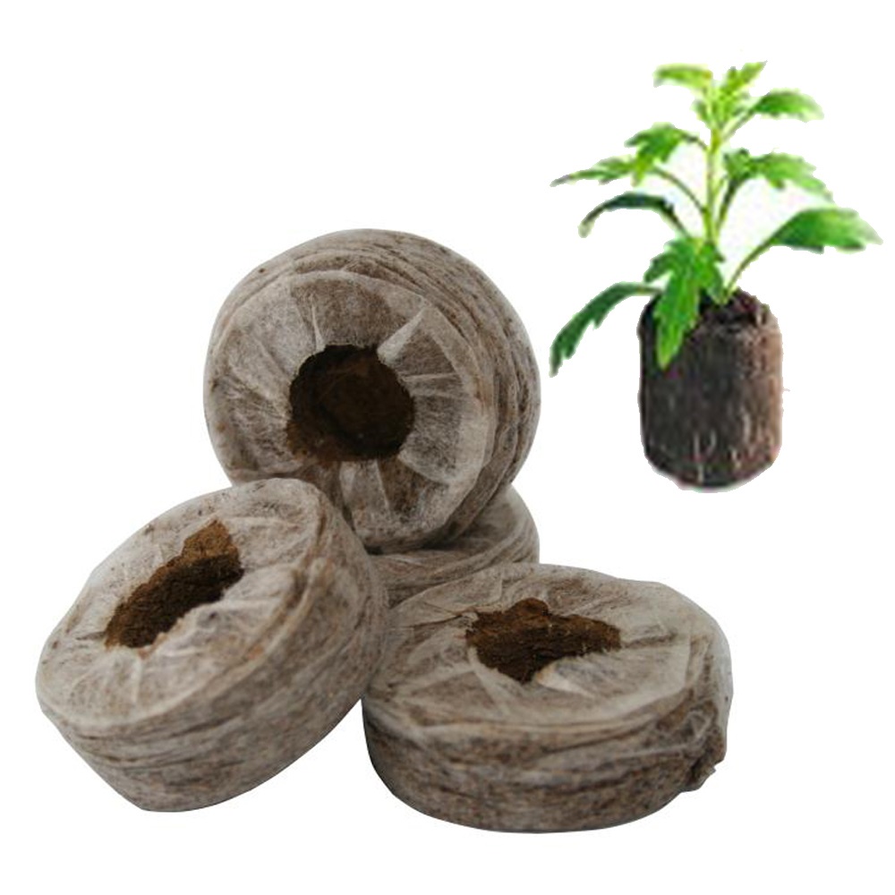 Cocopeat Disc for seed germination, coco plugs