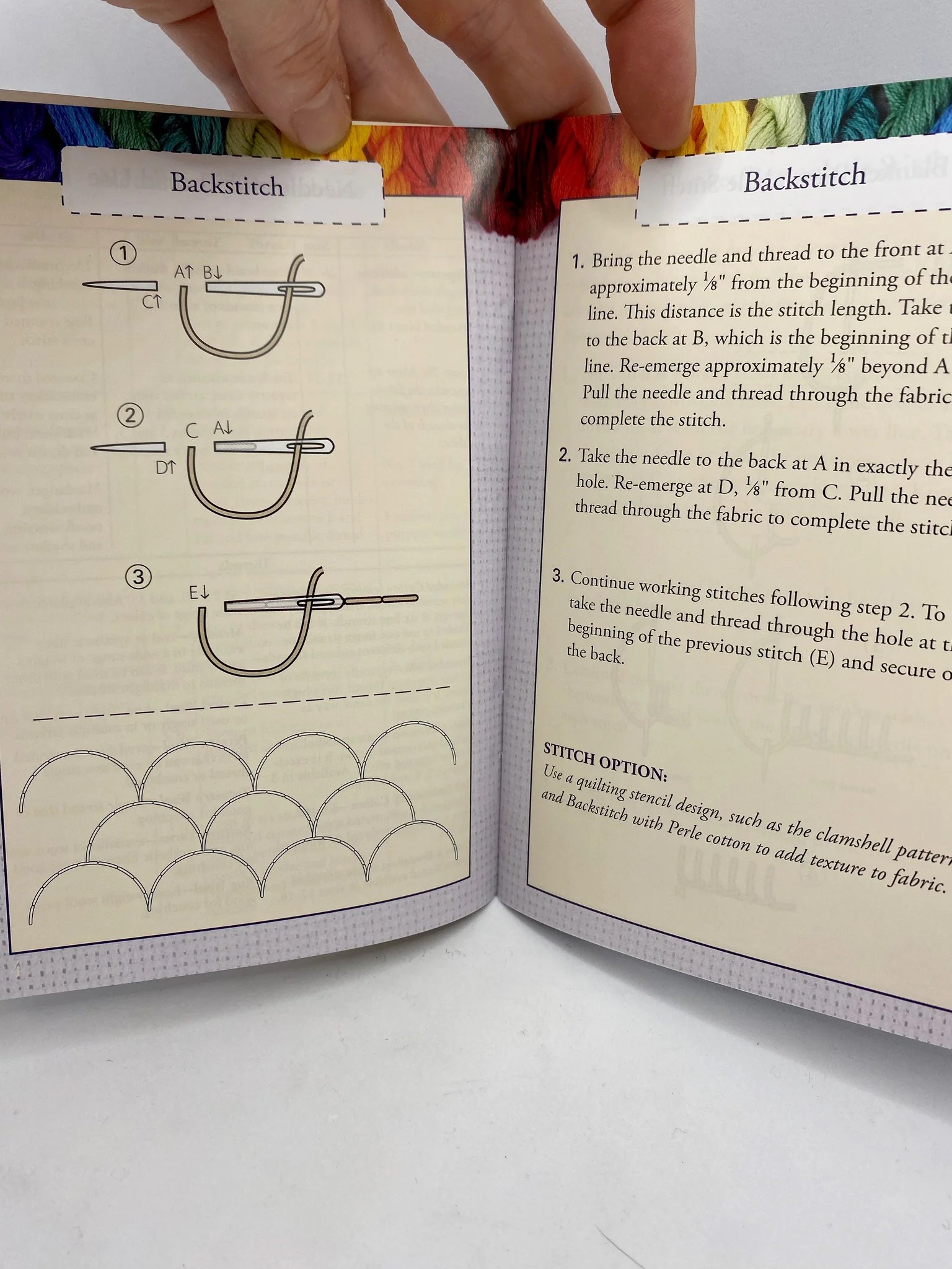 Hand Embroidery Stitches AtAGlance by Janice Caine Seed Stitch Studio