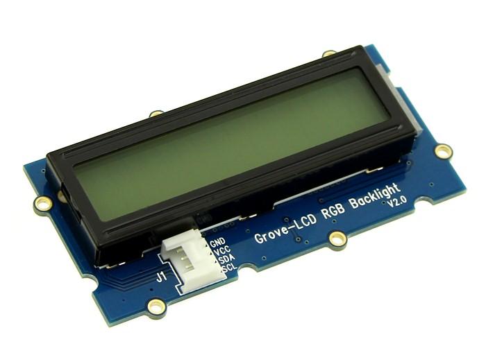 Example one Grove LCD RGB Backlight