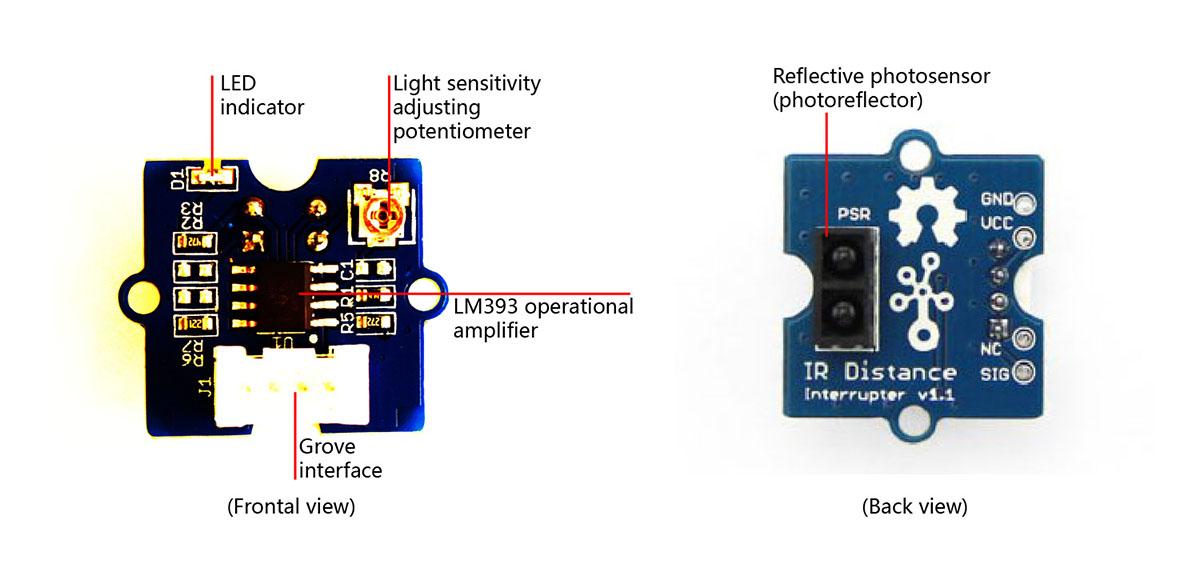 Grove IR Distance Interrupter v1.2