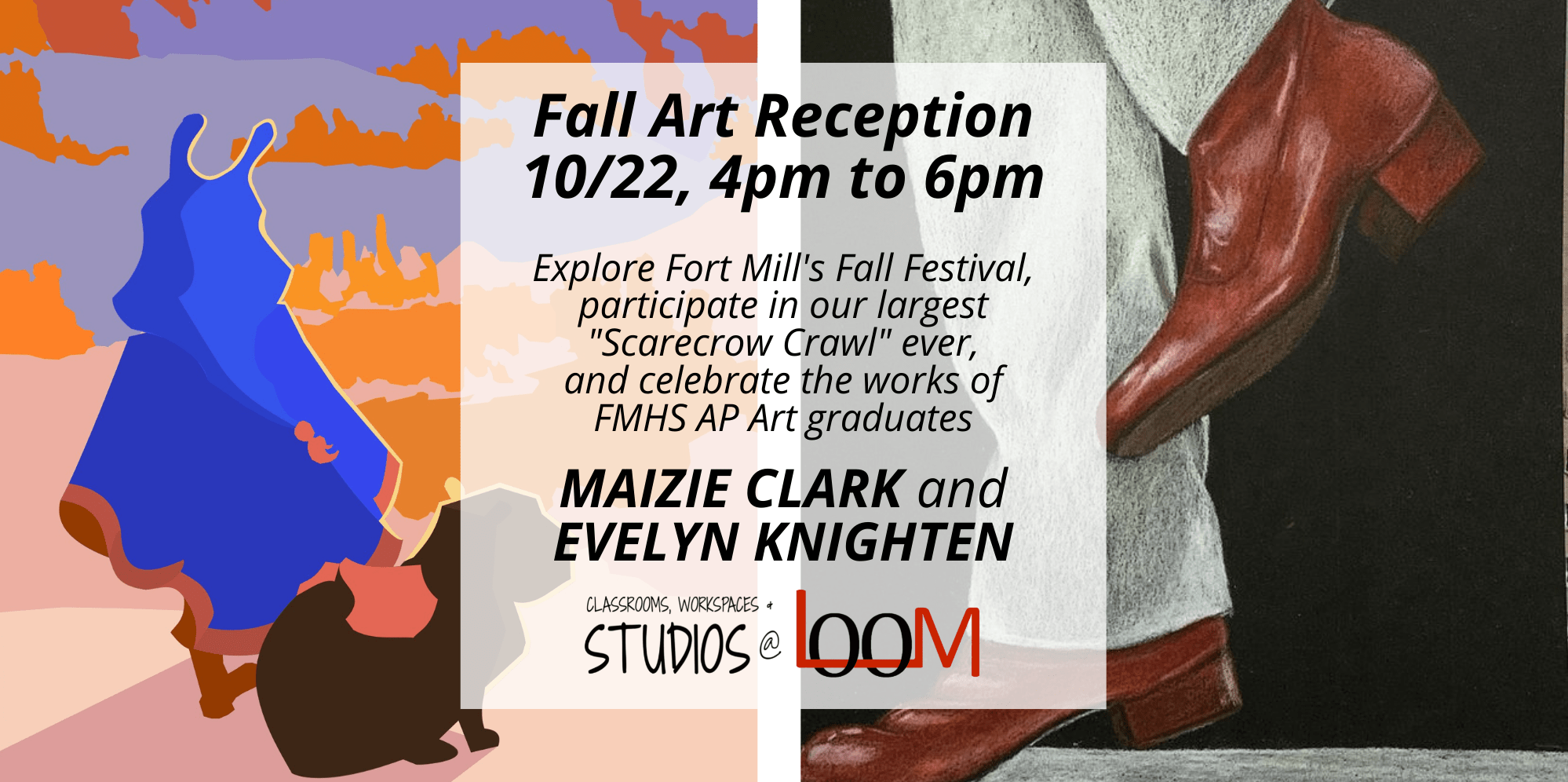 StudiosLOOM Fall Art Reception See Fort Mill South Carolina