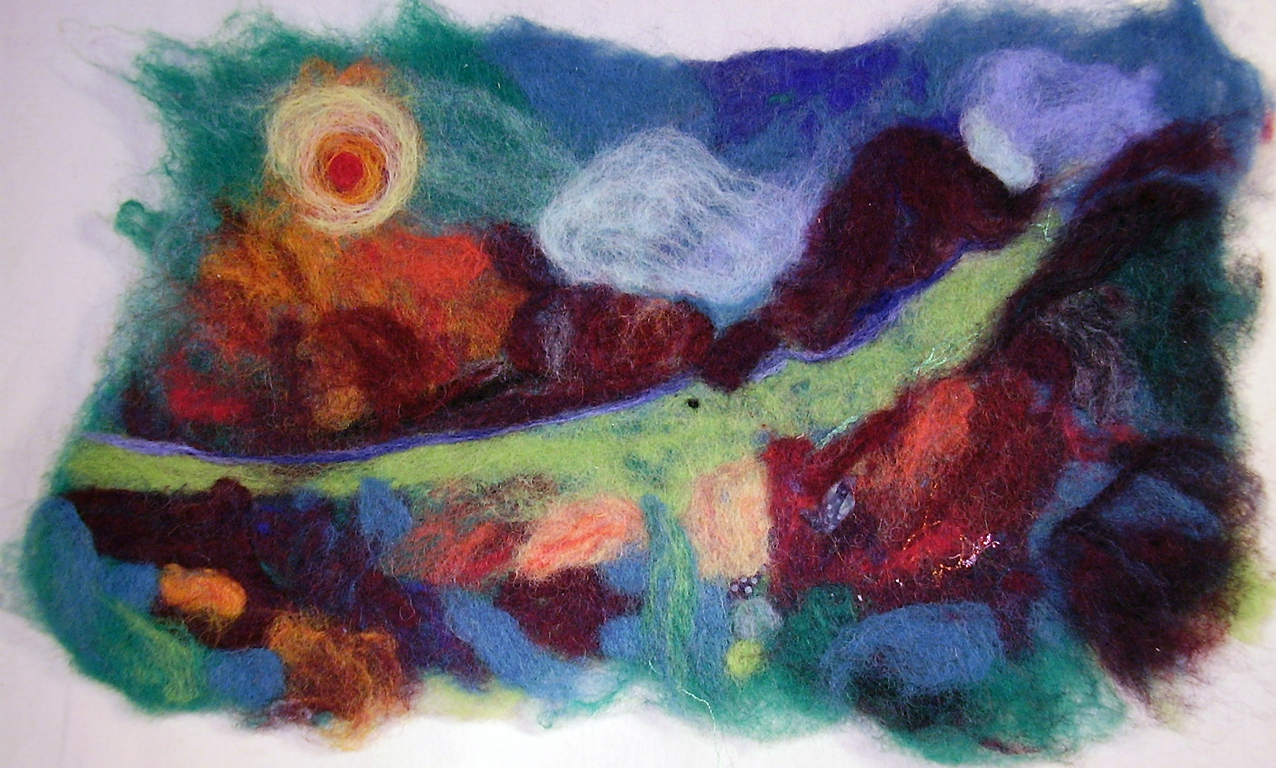 Dry Felting Deb Seeger