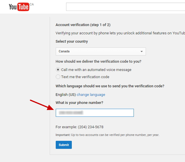 How To Verify Youtube Account