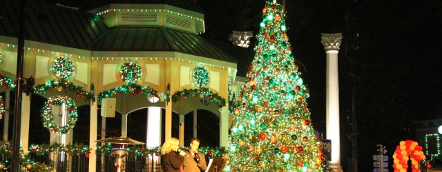 Holiday In The Park Main Street Christmas Tree 2