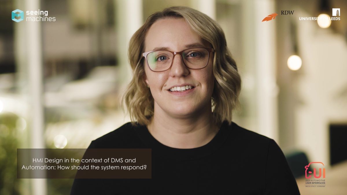 HumanMachine Interface Design at AutoUI Seeing Machines