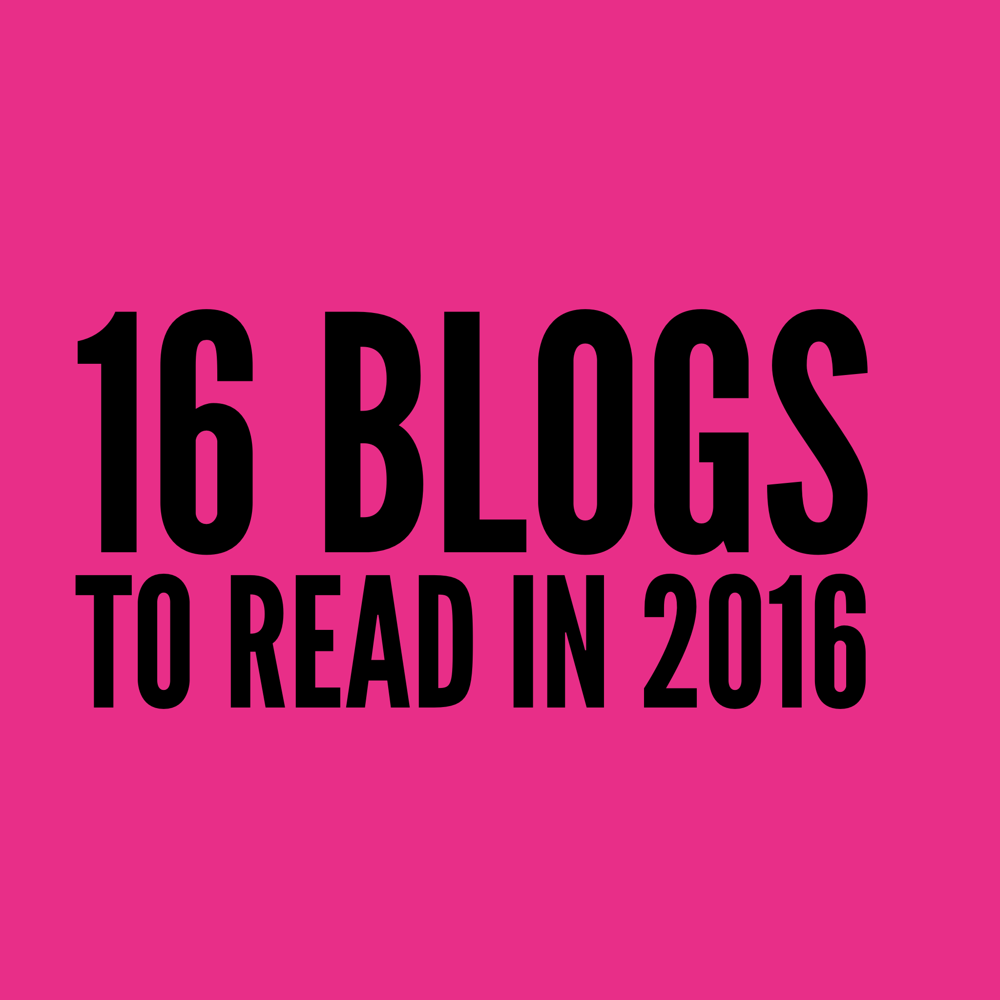 16 Blogs to Read in 2016 See Jane Write
