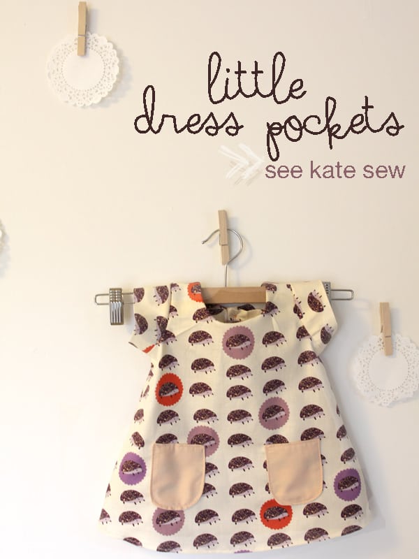 little dress pockets pattern see kate sew