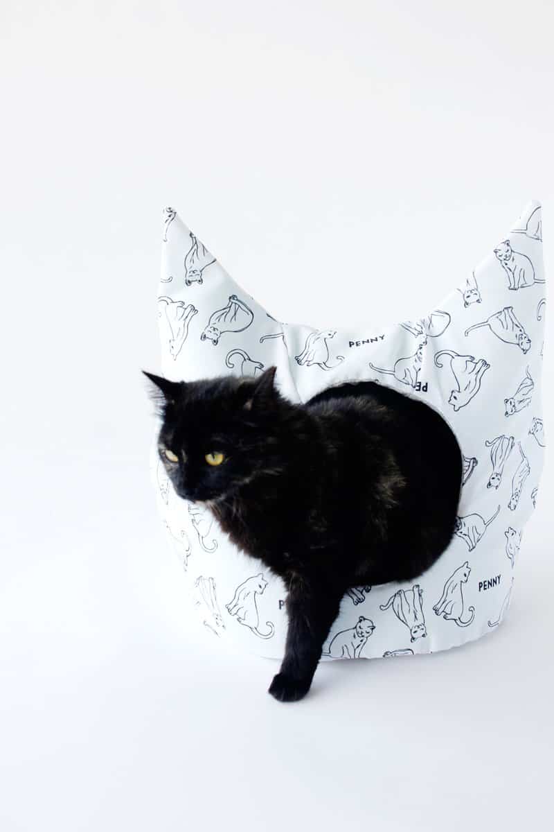 FREE Cat Bed Sewing Pattern see kate sew