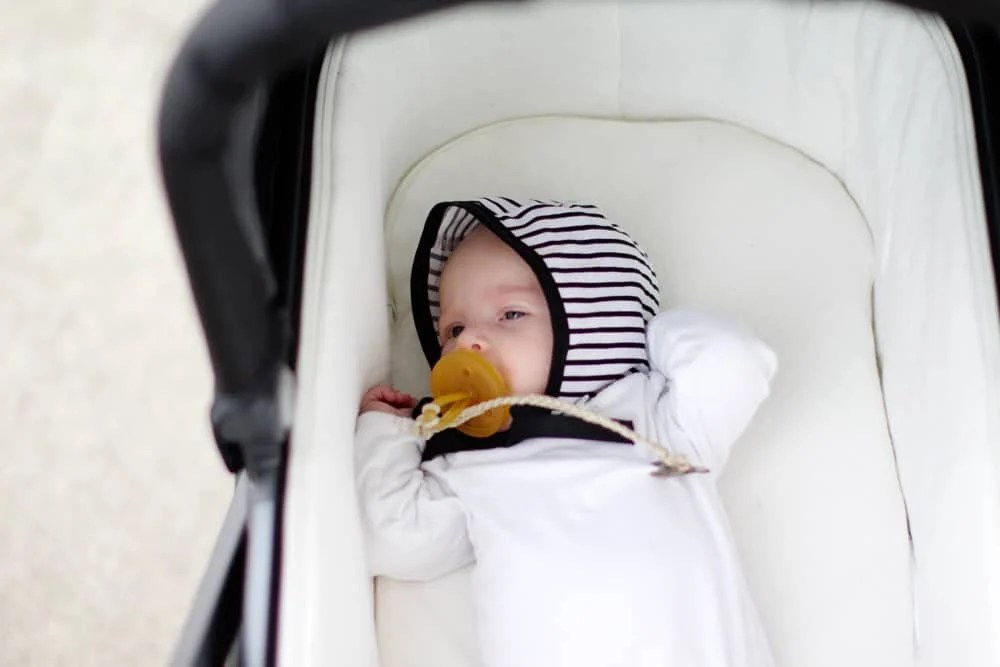 Braided Leather Pacifier Clip Tutorial see kate sew