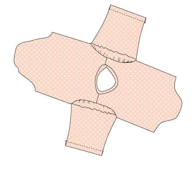 Ruffle Sleeve Onesie + Basic Onesie Pattern (FREE)! see kate sew