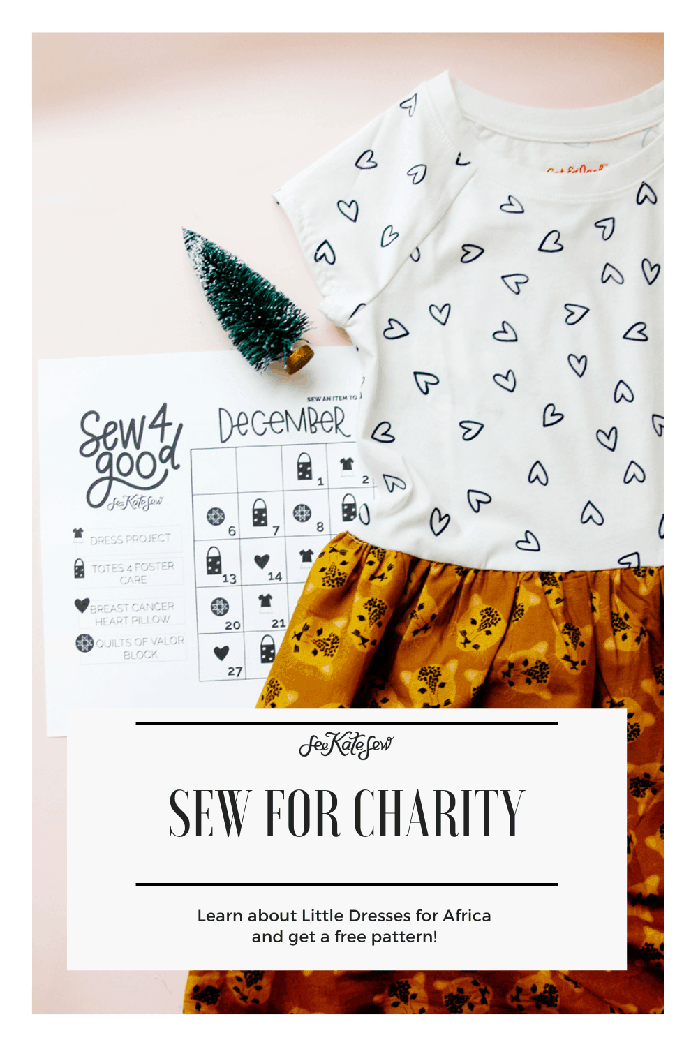 Sewing Dresses for Charity + easy dress pattern see kate sew