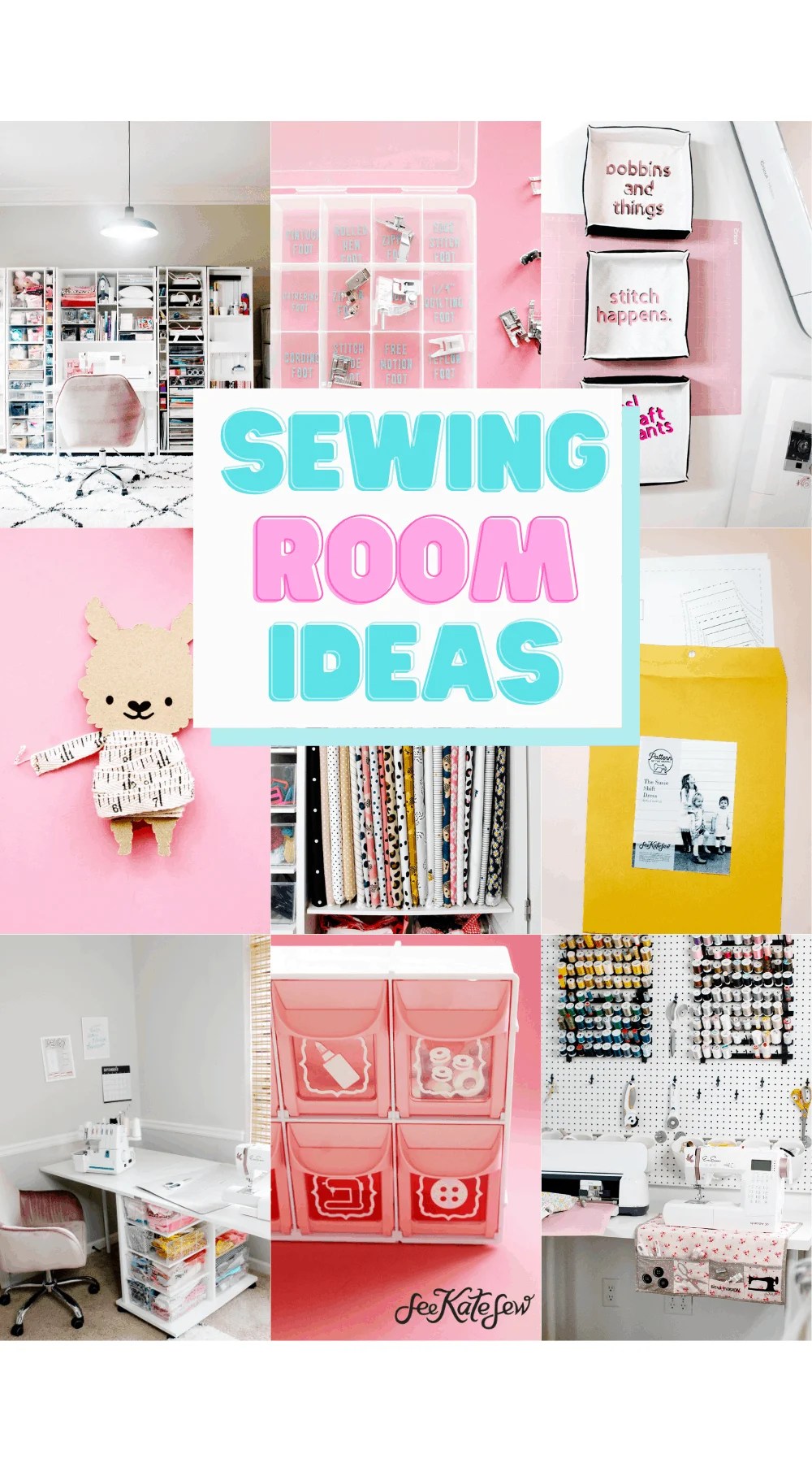 sewing room ideas 30 craft organization ideas see kate sew
