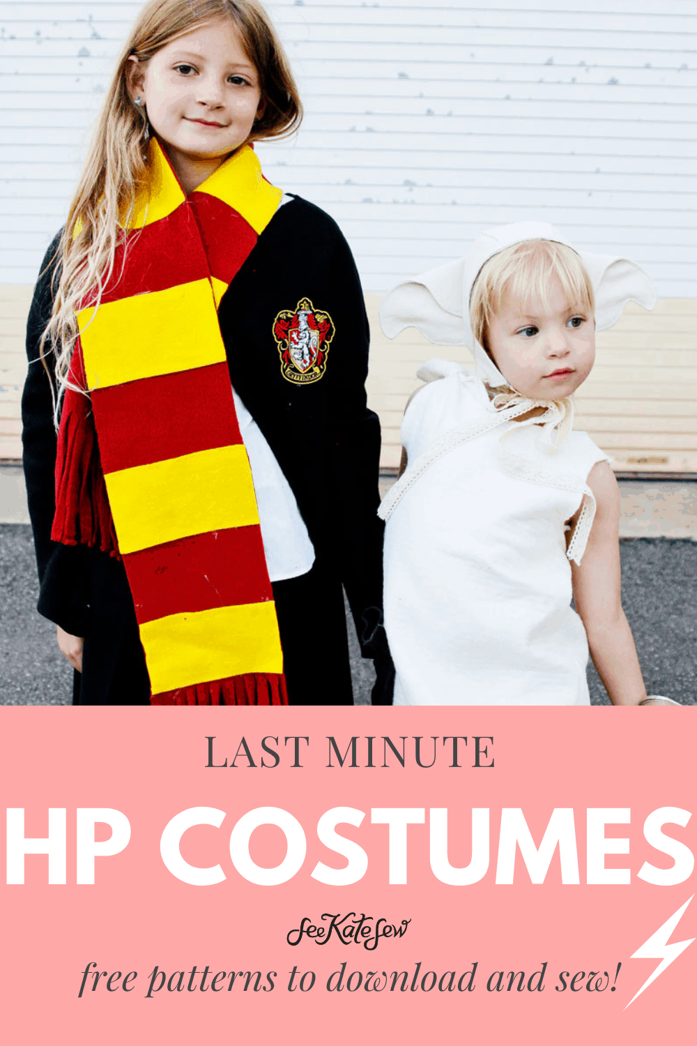 DIY Harry Potter Costume House Robe Pattern see kate sew