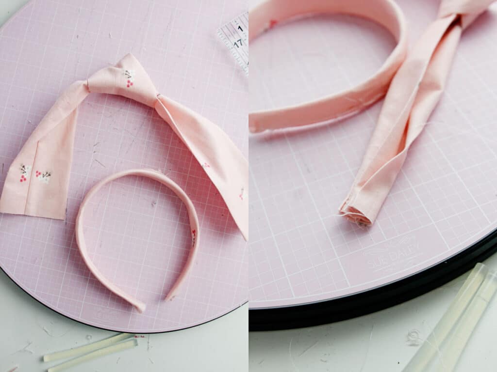 Fabric covered headbands Tutorial see kate sew