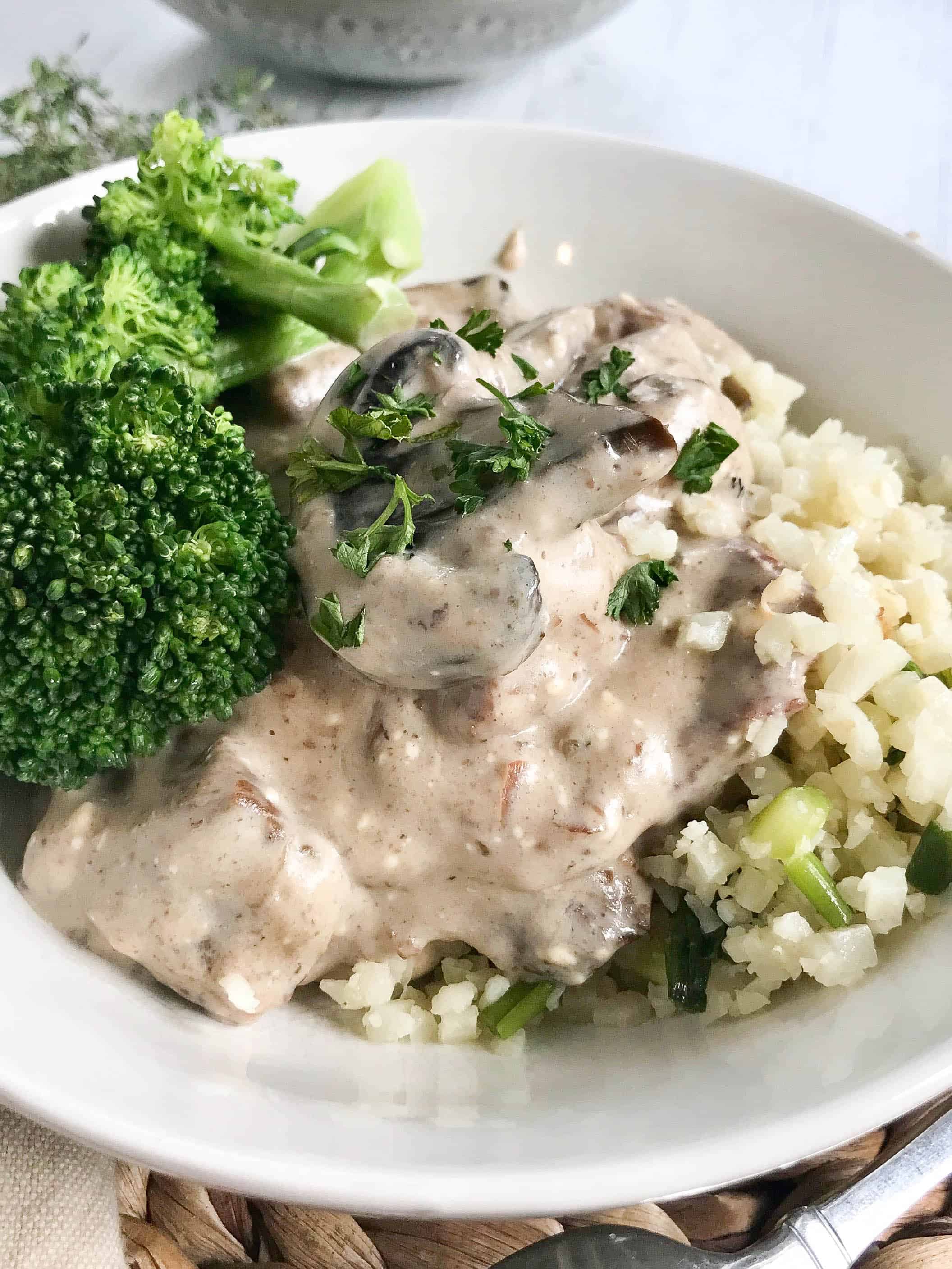 Slow Cooker Beef Stroganoff (Keto Beef Stroganoff) Seeking Good Eats