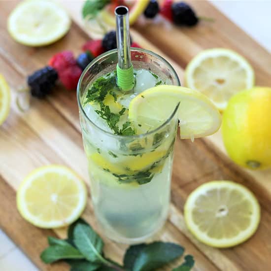 Skinny Lemon Mojito (Sugar Free Keto Low Carb) Seeking Good Eats