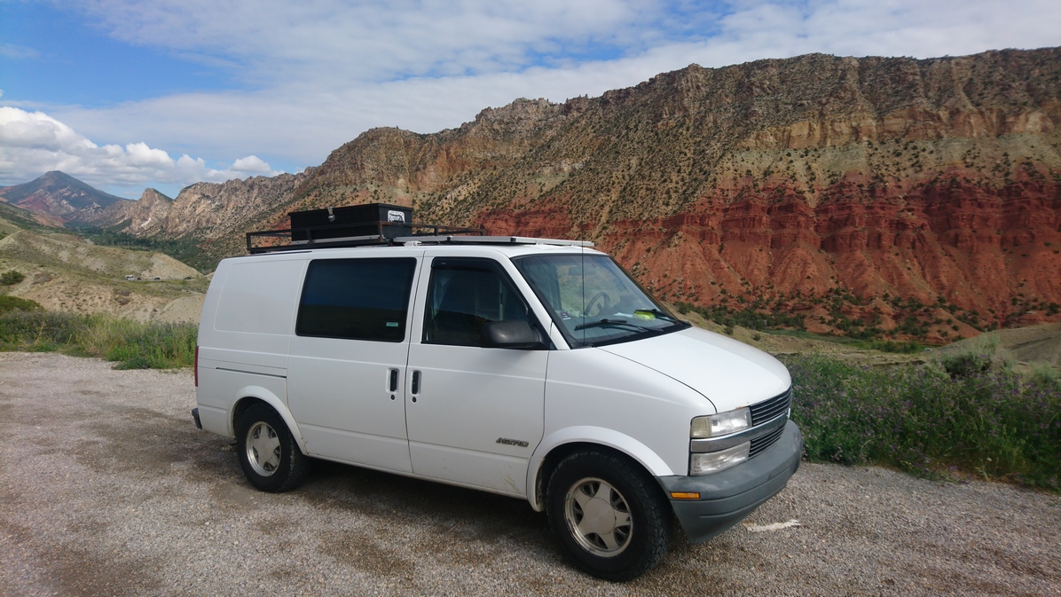 Chevy Astro Camper Van Build Tool Box Seeking Lost ThruHiking