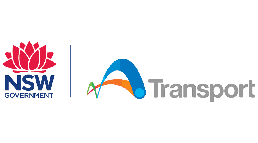 Transport for NSW Vector Logo Free Download (.SVG + .PNG) format