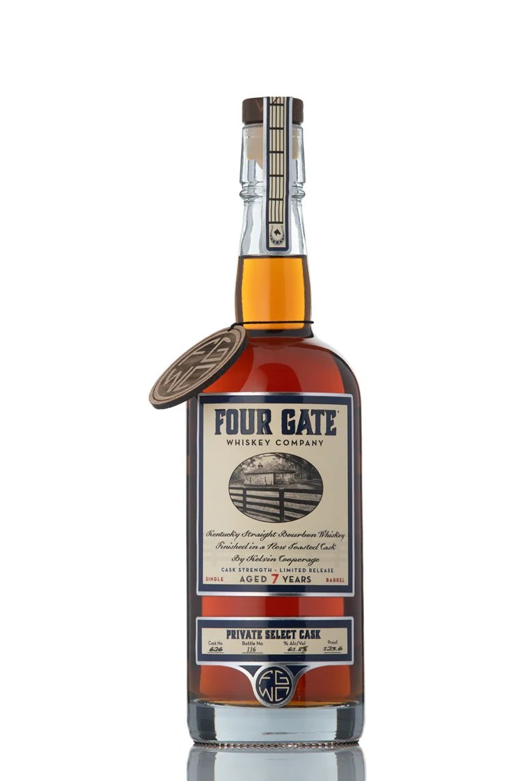 Four Gate Whiskey Co. Single Barrel Kentucky Straight Bourbon Whiskey